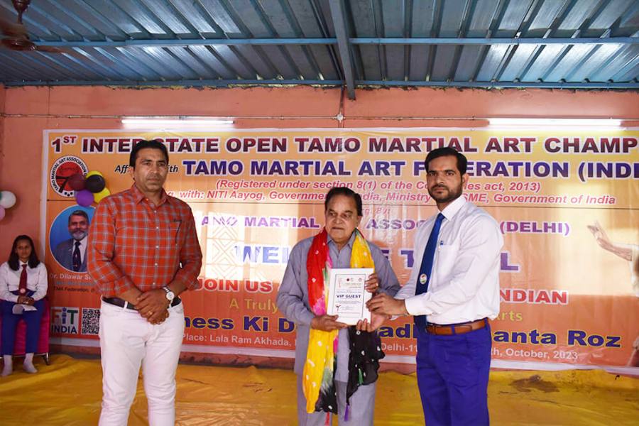 1st Delhi Inter State Open Tamo Martial Art Championship 2023
